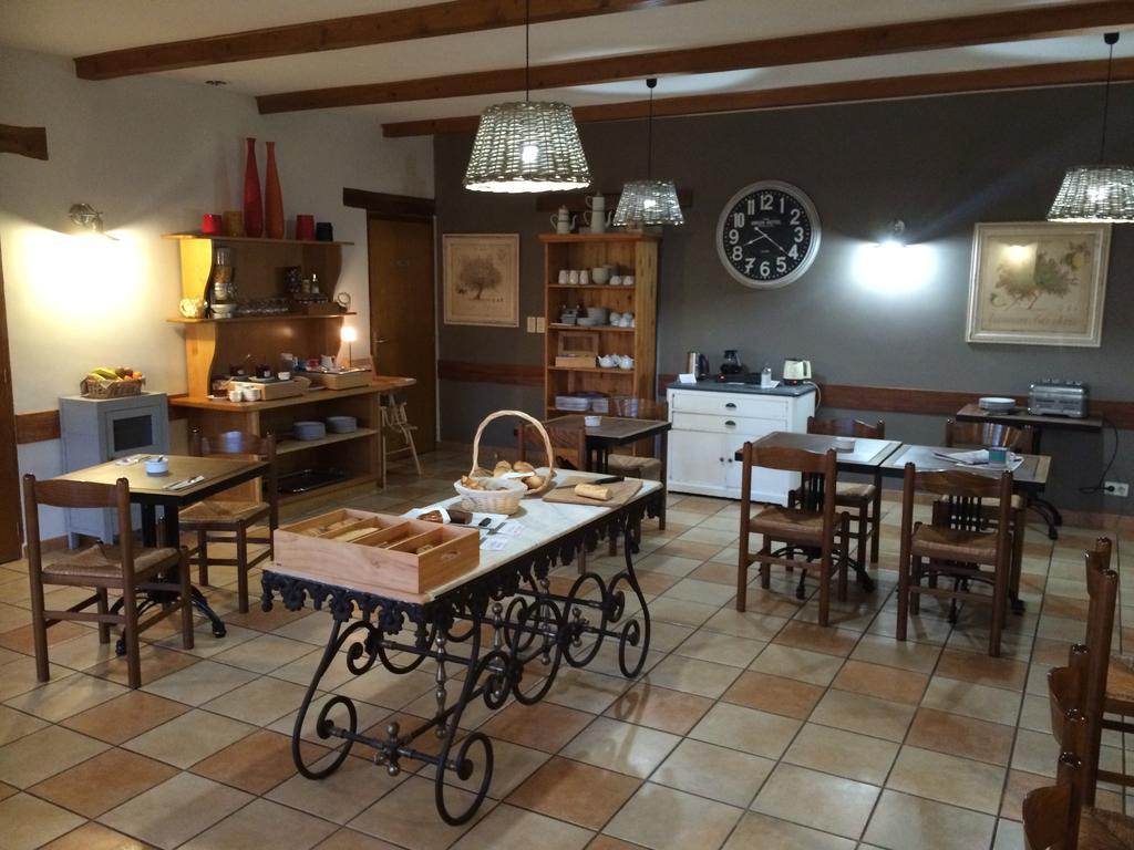 Logis Hotel Restaurant Le Mas De Mon Pere Saint-Jean-le-Centenier Exteriör bild