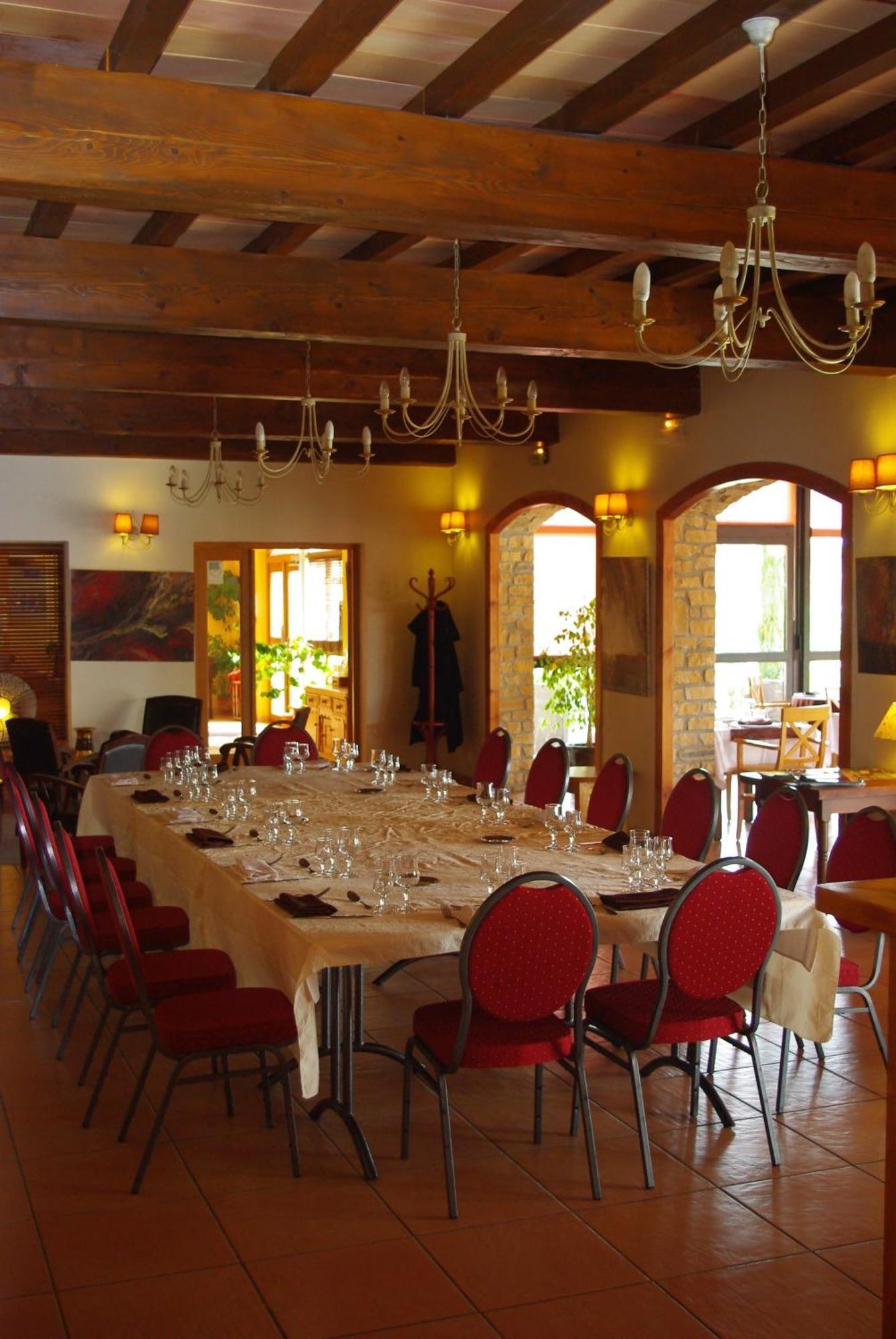Logis Hotel Restaurant Le Mas De Mon Pere Saint-Jean-le-Centenier Exteriör bild