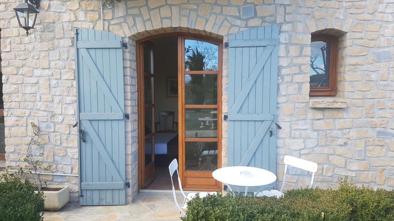 Logis Hotel Restaurant Le Mas De Mon Pere Saint-Jean-le-Centenier Exteriör bild